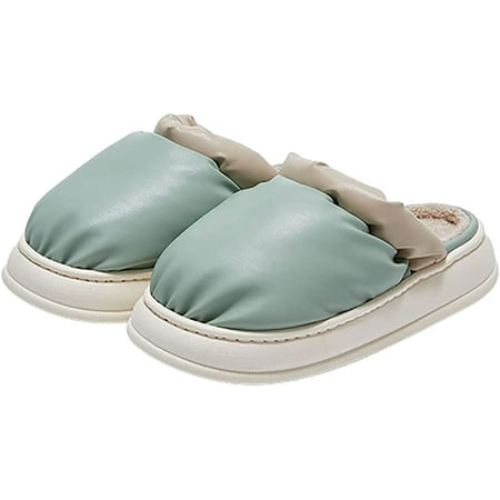 PIKADINGNIS Unisex Plush Slippers PU Leather Winter House Slippers Fleece Lined Cozy House Shoes 2022
PIKADINGNIS Unisex Plush Slippers PU Leather Winter House Slippers Fleece Lined Cozy House Shoes 2022