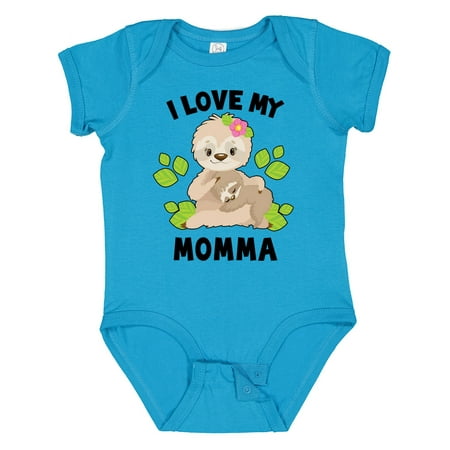 Inktastic Cute Sloth I Love My Momma with Green Leaves Gift Baby Boy or Baby Girl Bodysuit
Inktastic Cute Sloth I Love My Momma with Green Leaves Gift Baby Boy or Baby Girl Bodysuit
