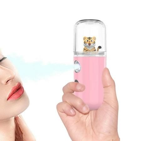 Fovolat Mini Facial Mister 30 ml Mini Face Humidifier Handy Facial Sprayer Handheld Skin Care Machine for Face Hydrating Daily Makeup USB Rechargeable functional
Fovolat Mini Facial Mister 30 ml Mini Face Humidifier Handy Facial Sprayer Handheld Skin Care Machine for Face Hydrating Daily Makeup USB Rechargeable functional