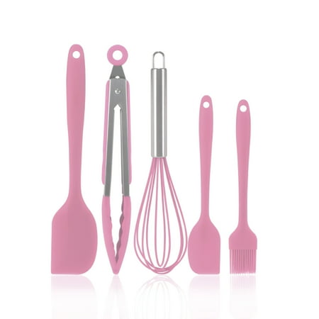 ADVEN 5-Piece Cooking Whisk Kitchen Utensils Brush Non-stick Cookware Silicone Spatula Tool Set
ADVEN 5-Piece Cooking Whisk Kitchen Utensils Brush Non-stick Cookware Silicone Spatula Tool Set