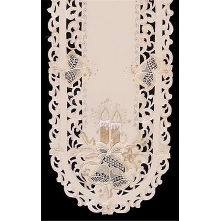 Sinobrite H8675-E Candles & Bells Cream Oblong Table Cloth- 68 x 126 in.
Sinobrite H8675-E Candles & Bells Cream Oblong Table Cloth- 68 x 126 in.