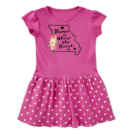 Inktastic Missouri Home is Where the Heart is with Watercolor Floral Gift Toddler Girl Dress
Inktastic Missouri Home is Where the Heart is with Watercolor Floral Gift Toddler Girl Dress