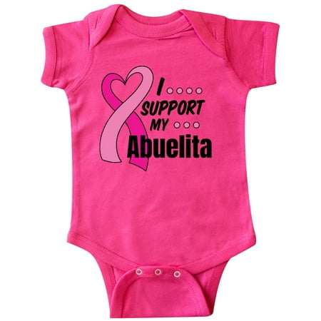 Inktastic Breast Cancer Awareness I Support My Abuelita Pink Ribbon Gift Baby Boy or Baby Girl Bodysuit
Inktastic Breast Cancer Awareness I Support My Abuelita Pink Ribbon Gift Baby Boy or Baby Girl Bodysuit