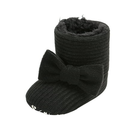 QWERTYU Newborn Infant Girls Boy Bowknot Boots Baby Toddler Winter Fleece Lined First Walkers Shoes Non-Slip Slippers 0-18M 1
QWERTYU Newborn Infant Girls Boy Bowknot Boots Baby Toddler Winter Fleece Lined First Walkers Shoes Non-Slip Slippers 0-18M 1