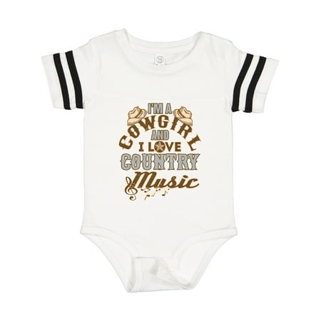 Inktastic Cowgirl Country Music Lover Gift Baby Girl Bodysuit