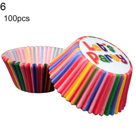 VEAREAR Cake Cup 100Pcs Lovely Cupcake Cake Liner Baking Cup Muffin Dessert Holder Kitchen Decor
VEAREAR Cake Cup 100Pcs Lovely Cupcake Cake Liner Baking Cup Muffin Dessert Holder Kitchen Decor