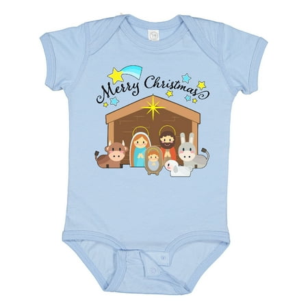 Inktastic Merry Christmas Cute Nativity Scene Gift Baby Boy or Baby Girl Bodysuit
Inktastic Merry Christmas Cute Nativity Scene Gift Baby Boy or Baby Girl Bodysuit