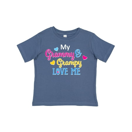 Inktastic My Grammy and Grampy Love Me with Hearts Gift Toddler Boy or Toddler Girl T-Shirt
Inktastic My Grammy and Grampy Love Me with Hearts Gift Toddler Boy or Toddler Girl T-Shirt