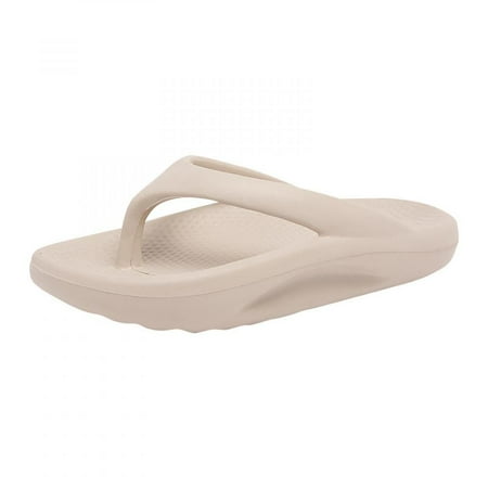 Todqot Slippers for Women- Summer Flip-flops Anti Slip Casual Quick Dry Flat Beach Slippers Khaki 45-46
Todqot Slippers for Women- Summer Flip-flops Anti Slip Casual Quick Dry Flat Beach Slippers Khaki 45-46