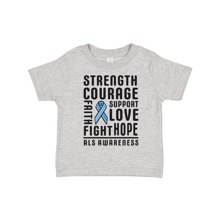 Inktastic ALS Awareness Strength Courage Support Boys or Girls Toddler T-Shirt
Inktastic ALS Awareness Strength Courage Support Boys or Girls Toddler T-Shirt