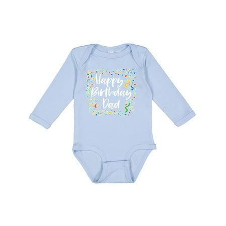 Inktastic Happy Birthday Dad Gift Baby Boy or Baby Girl Long Sleeve Bodysuit
Inktastic Happy Birthday Dad Gift Baby Boy or Baby Girl Long Sleeve Bodysuit