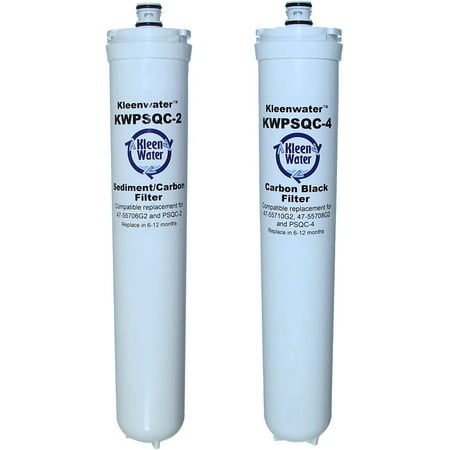 JUNC Reverse Osmosis Water Filter Replacements for SQC3 Compatible with Water Factory 47-55706G2 47-55710G2 2 Cartridge Set Made in USA
JUNC Reverse Osmosis Water Filter Replacements for SQC3 Compatible with Water Factory 47-55706G2 47-55710G2 2 Cartridge Set Made in USA