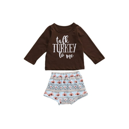 Bmnmsl Baby Thanksgiving Day Set Long Sleeve Turkey Romper Floral Shorts 
Bmnmsl Baby Thanksgiving Day Set Long Sleeve Turkey Romper Floral Shorts
