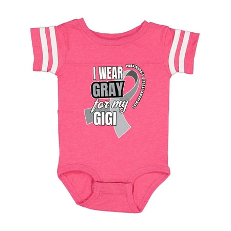 Inktastic I Wear Gray For My Gigi Parkinsons Disease Awareness Gift Baby Boy or Baby Girl Bodysuit
Inktastic I Wear Gray For My Gigi Parkinsons Disease Awareness Gift Baby Boy or Baby Girl Bodysuit