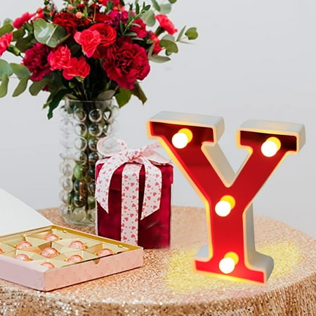 NIUREDLTD Home Decoration Fashion LED Subtitle Lamp LED Lamp Life Is Long Long Term Use Without Heat. Get The Decorative Effect LED Letter Lights Light Up Letters Standing Hanging
NIUREDLTD Home Decoration Fashion LED Subtitle Lamp LED Lamp Life Is Long Long Term Use Without Heat. Get The Decorative Effect LED Letter Lights Light Up Letters Standing Hanging