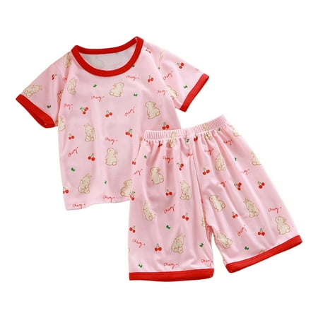 Baby Boy Outfits Toddler Kids Girls Boys Sleepwear Short Sleeve Shirt And Shorts Soft Summer Pajamas Set 2pcs Toddler Boy Suit(Color:Red Size:5-6 Years)
Baby Boy Outfits Toddler Kids Girls Boys Sleepwear Short Sleeve Shirt And Shorts Soft Summer Pajamas Set 2pcs Toddler Boy Suit(Color:Red Size:5-6 Years)