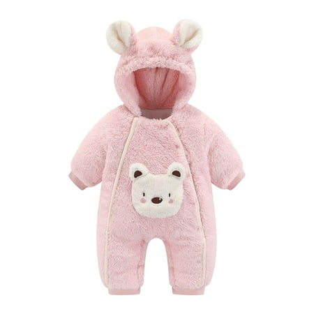 Hwmodou Girls Jumpsuits Unisex Fuzzy Toddler Long Sleeve Jumpsuit Bear Ears Outwear Warm Outwear Clothes Fall Winter Casual Jumpsuit 6-9M
Hwmodou Girls Jumpsuits Unisex Fuzzy Toddler Long Sleeve Jumpsuit Bear Ears Outwear Warm Outwear Clothes Fall Winter Casual Jumpsuit 6-9M