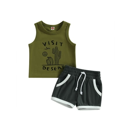 Wassery Baby Boys Pants Set Sleeveless Letters Print Vest Tops + Side Pockets Drawstring Short Pants 6 12 18 24 Months Infant Boys Summer Casual Street Party
Wassery Baby Boys Pants Set Sleeveless Letters Print Vest Tops + Side Pockets Drawstring Short Pants 6 12 18 24 Months Infant Boys Summer Casual Street Party