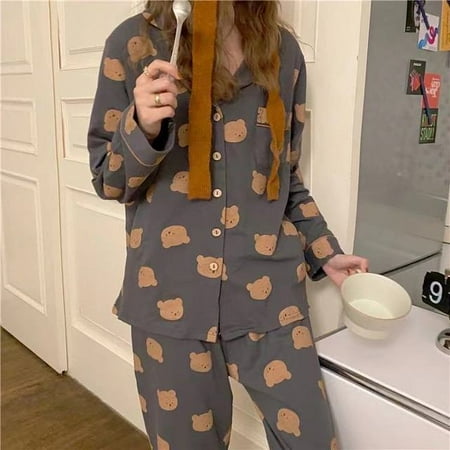 CoCopeaunt Simple cardigan models sky blue pajamas for women spring and autumn casual comfortable home wear set loose pajamas for women
CoCopeaunt Simple cardigan models sky blue pajamas for women spring and autumn casual comfortable home wear set loose pajamas for women