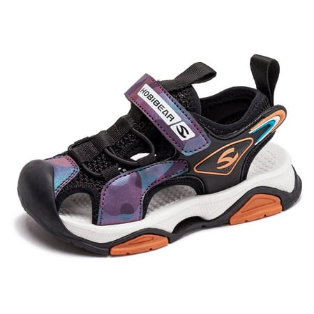 HOBIBEAR Boys and Girls Summer Outdoor Beach Sports Closed-Toe Sandals(Size Little Kid 10.5- Big Kid 6 )
HOBIBEAR Boys and Girls Summer Outdoor Beach Sports Closed-Toe Sandals(Size Little Kid 10.5- Big Kid 6 )