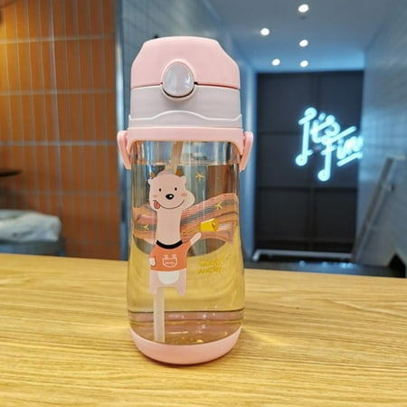 Cartoon Student Strap Water Bottle Outdoor Bouncing Water Cup for School Outdoor Camping Student Children 16.2 oz
Cartoon Student Strap Water Bottle Outdoor Bouncing Water Cup for School Outdoor Camping Student Children 16.2 oz