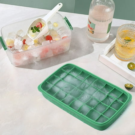 Paiwinds Ice C-ube Set Ice C-ube Molds With Scoop 32 Grids Ice C-ube Container Set For Chilled Drinks Whiskey Cocktail Ice C-ube Storage
Paiwinds Ice C-ube Set Ice C-ube Molds With Scoop 32 Grids Ice C-ube Container Set For Chilled Drinks Whiskey Cocktail Ice C-ube Storage