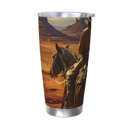 Fuzoiu Western Desert Cowboy Cloud Print 20oz Tumbler Stainless Steel Vacuum Insulated Car Cup Insulated Coffee Mug Travel Mug with Lid Thermal Cup for Outdoor-Without Straw
Fuzoiu Western Desert Cowboy Cloud Print 20oz Tumbler Stainless Steel Vacuum Insulated Car Cup Insulated Coffee Mug Travel Mug with Lid Thermal Cup for Outdoor-Without Straw