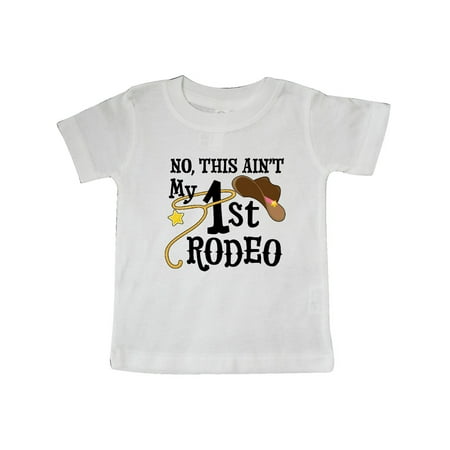 Inktastic No This Ain t My 1st Rodeo Cowboy Hat and Lasso Gift Baby Boy or Baby Girl T-Shirt
Inktastic No This Ain t My 1st Rodeo Cowboy Hat and Lasso Gift Baby Boy or Baby Girl T-Shirt