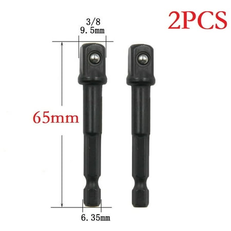 Hex Impact Adapter Square Socket Bit Adapter for Drills Extension Rod 3/8 Inch
Hex Impact Adapter Square Socket Bit Adapter for Drills Extension Rod 3/8 Inch