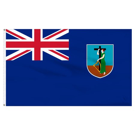 Montserrat 3' x 5' Nylon Flag