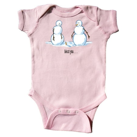 Inktastic Bless You Sneezing Snowman Gift Baby Boy or Baby Girl Bodysuit
Inktastic Bless You Sneezing Snowman Gift Baby Boy or Baby Girl Bodysuit