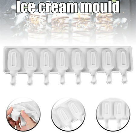 8 Pcs of Silicone Ice Cream Mold Handmade Ice Tray Mold Thickened and Reinforced Safe Durable
8 Pcs of Silicone Ice Cream Mold Handmade Ice Tray Mold Thickened and Reinforced Safe Durable