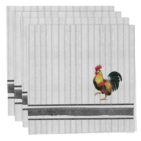 Vargottam Napkins Birds Rooster Print DinnerNapkins 100 % Cotton Set of 4 ReusableNapkins Set Size 20X20 Inch White3 OversizedClothNapkins
Vargottam Napkins Birds Rooster Print DinnerNapkins 100 % Cotton Set of 4 ReusableNapkins Set Size 20X20 Inch White3 OversizedClothNapkins