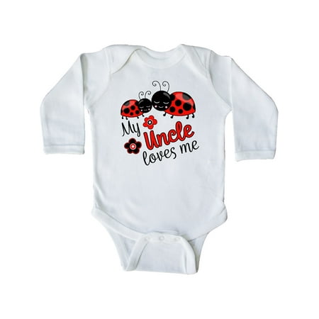 Inktastic My Uncle Loves Me with Cute Ladybugs Gift Baby Boy or Baby Girl Long Sleeve Bodysuit
Inktastic My Uncle Loves Me with Cute Ladybugs Gift Baby Boy or Baby Girl Long Sleeve Bodysuit