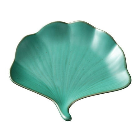 1Pc Dried Fruit Plate Household Desset Fruit Plate Ceramic Snack Serving Tray