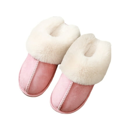 Rockomi Women Men Fuzzy Slipper House Warm Shoes Closed Toe Slippers Unisex Breathable Soft Slides Clogs Lightweight Fluffy Winter Shoe Pink 5.5-6
Rockomi Women Men Fuzzy Slipper House Warm Shoes Closed Toe Slippers Unisex Breathable Soft Slides Clogs Lightweight Fluffy Winter Shoe Pink 5.5-6