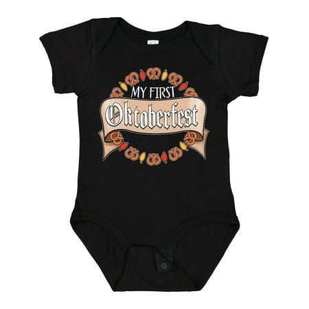 Inktastic My First Oktoberfest Gift Baby Boy or Baby Girl Bodysuit