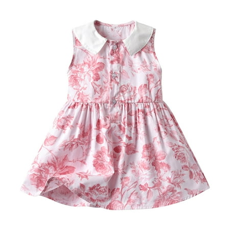 Kids Toddler Baby Girls Dress Spring Summer Floral Cotton Sleeveless Princess Dress Clothes
Kids Toddler Baby Girls Dress Spring Summer Floral Cotton Sleeveless Princess Dress Clothes