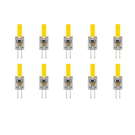 

10PCS Mini G4 LED COB Lamp 3W Bulb Candle Lights Replace 30W 40W Halogen for Chandelier Spotlight AC220V Cold White