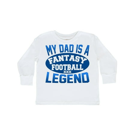 Inktastic My Dad Is A Fantasy Football Legend Gift Toddler Boy or Toddler Girl Long Sleeve T-Shirt
Inktastic My Dad Is A Fantasy Football Legend Gift Toddler Boy or Toddler Girl Long Sleeve T-Shirt