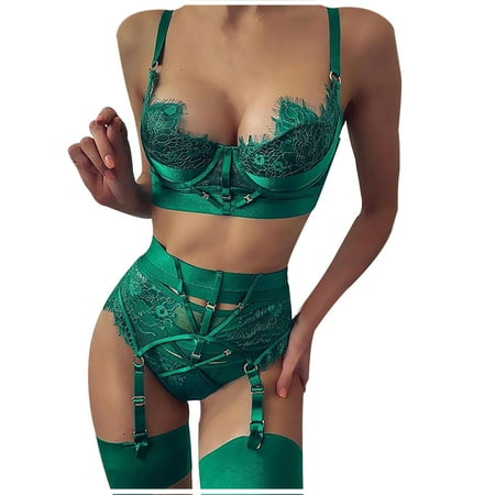 AnuirheiH Women Lingerie Sets Ladies Sexy Lingerie Eyelashes Lace Stitching Sexy Temptation Lingerie Pajamas On Sale
AnuirheiH Women Lingerie Sets Ladies Sexy Lingerie Eyelashes Lace Stitching Sexy Temptation Lingerie Pajamas On Sale