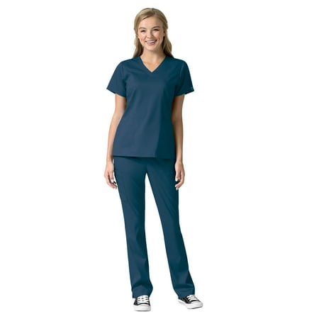 WonderWink Pro Women s 4 Pocket V-Neck Top & Moderate Flare Leg Cargo Pant Scrub Set
WonderWink Pro Women s 4 Pocket V-Neck Top & Moderate Flare Leg Cargo Pant Scrub Set