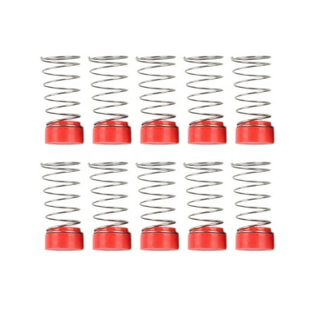 10pcs 13.5×29mm Foot Protection Rubber Seal Pads Spring for Air Compressor Parts