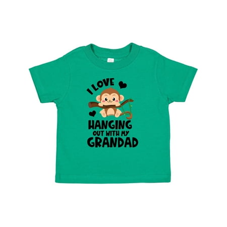 Inktastic Monkey I Love Hanging out with My Grandad Gift Toddler Boy or Toddler Girl T-Shirt
Inktastic Monkey I Love Hanging out with My Grandad Gift Toddler Boy or Toddler Girl T-Shirt