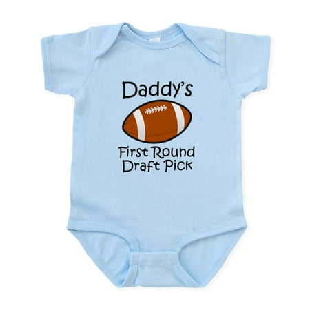 CafePress - Daddys First Round Draft Pick Body Suit - Baby Light Bodysuit Size Newborn - 24 Months
CafePress - Daddys First Round Draft Pick Body Suit - Baby Light Bodysuit Size Newborn - 24 Months