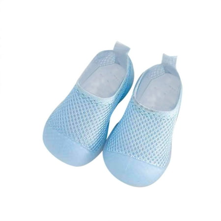 Yinguo Toddler Kids Baby Boys Girls Summer Shoes Solid Soft Soles First Walkers Antislip Shoes Prewalker Blue 22
Yinguo Toddler Kids Baby Boys Girls Summer Shoes Solid Soft Soles First Walkers Antislip Shoes Prewalker Blue 22