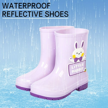 Children Cute Cartoon Fashion Waterproof And Non Slip Rain Boots Rain Boots Soft Bottom Fashion Rain Boots Purple 29
Children Cute Cartoon Fashion Waterproof And Non Slip Rain Boots Rain Boots Soft Bottom Fashion Rain Boots Purple 29