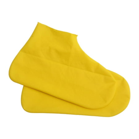 Rain Silicone Protector Latex Shoe Covers for Walking Men Outdoor Activities Yellow Large
Rain Silicone Protector Latex Shoe Covers for Walking Men Outdoor Activities Yellow Large