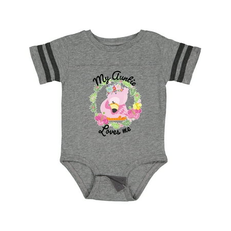 Inktastic Baby Flamingo My Auntie Loves Me with Flower Wreath Gift Baby Boy or Baby Girl Bodysuit
Inktastic Baby Flamingo My Auntie Loves Me with Flower Wreath Gift Baby Boy or Baby Girl Bodysuit