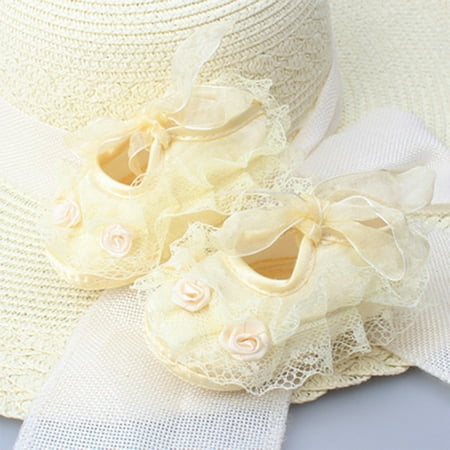 Newborn Infant Baby Girls Shoes Lightweight Princess Satin Solid Color Non-Slip Floral Lace Soft Sole Crib Sneaker First Walkers
Newborn Infant Baby Girls Shoes Lightweight Princess Satin Solid Color Non-Slip Floral Lace Soft Sole Crib Sneaker First Walkers